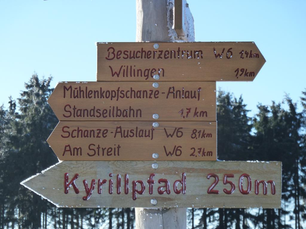 Pension Haus Waldfrieden, Meinecardplus Inklusive 빌링겐 외부 사진